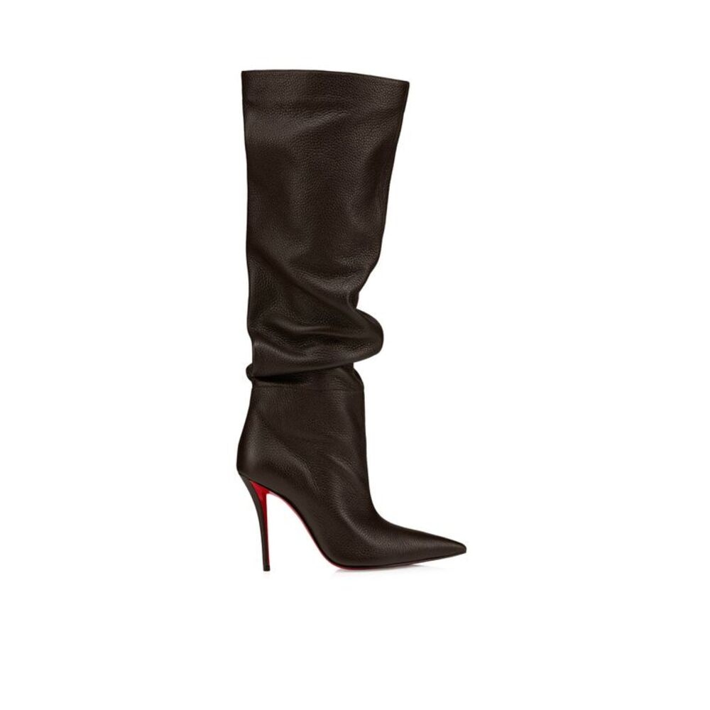 Christian Louboutin Women Zependris 100 Mm Deerskin Boots